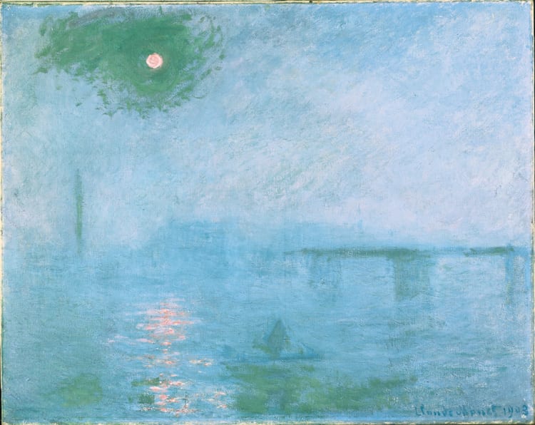 Monet - Nebel über der Themse, 1903 © President and Fellows of Harvard College