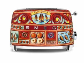 Der Toaster aus der Smeg/Dolce-Gabbana-Kollektion, Foto: Smeg