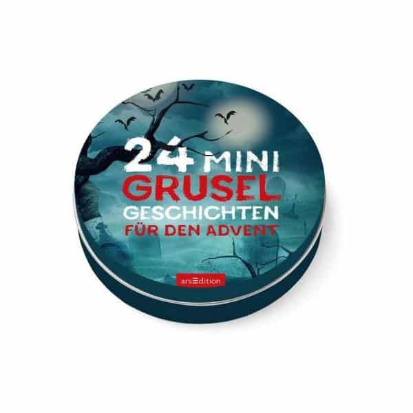 Adventskalender 2020: Die schönsten Geschenkideen 8 Der Grusel-Adventskalender to go in der Dose. 24 mörderische Mini-Horrorgeschichten lassen in klirrender Winterkälte das Blut in den Adern gefrieren!