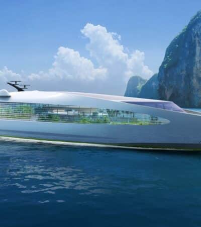 Designstudio 3deluxe präsentiert eine kohlenstofffreie Super-Yacht, Foto: 3deluxe