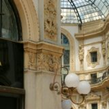 a building with a large glass ceiling