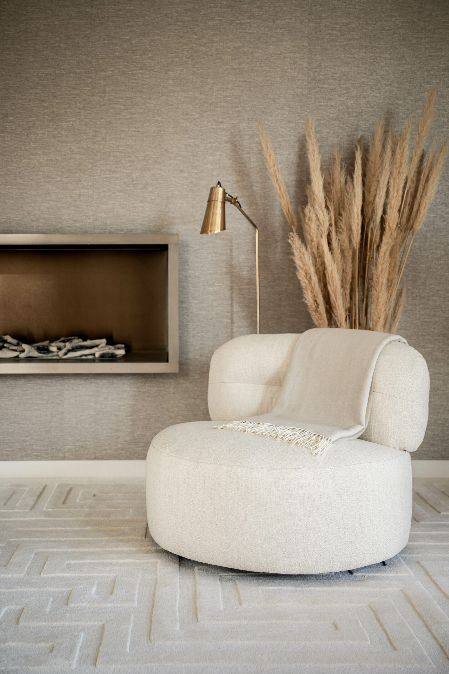 Mush Swivel Chair Natural Linen, Foto: MY Furniture